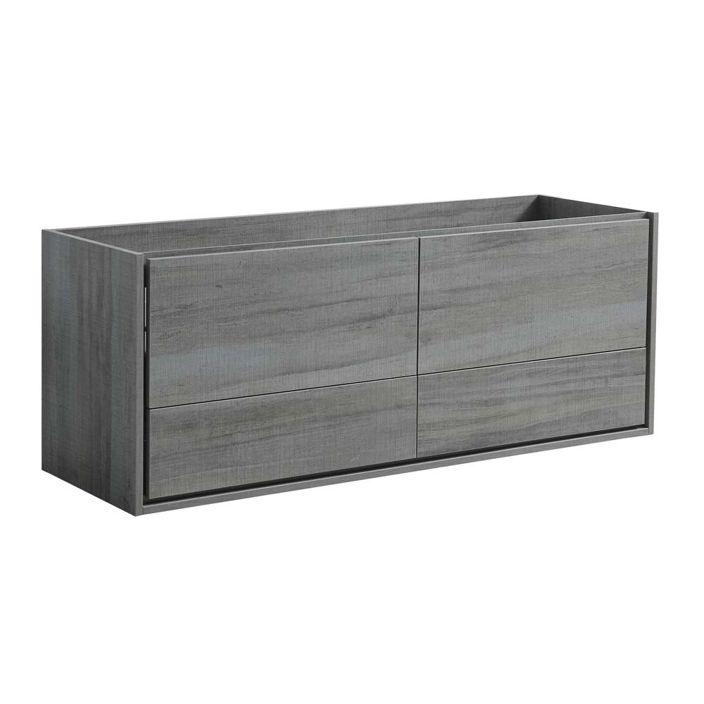 Fresca Catania 60" Wall Mount Single Modern Bathroom Cabinet - Cabinet ...